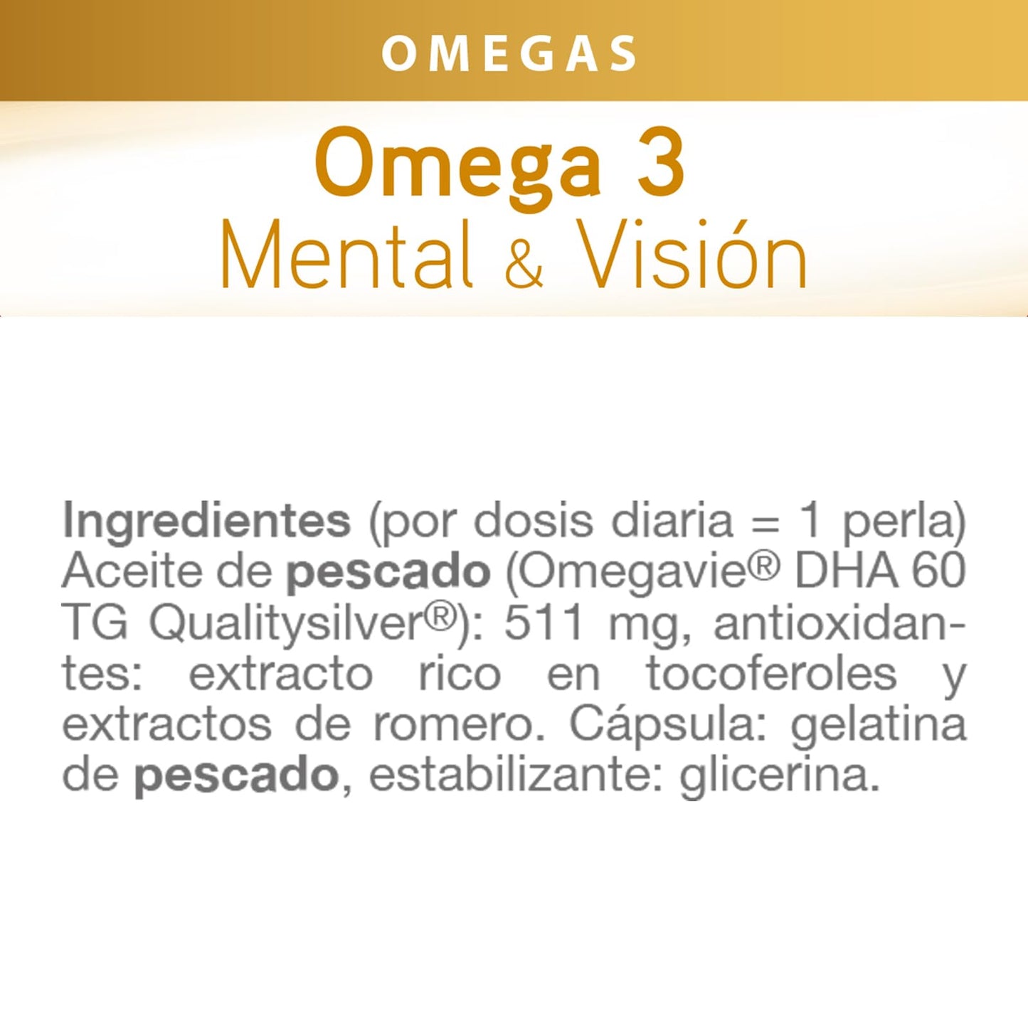 Dielisa Suplemento Omega 3 Mental Y Vision