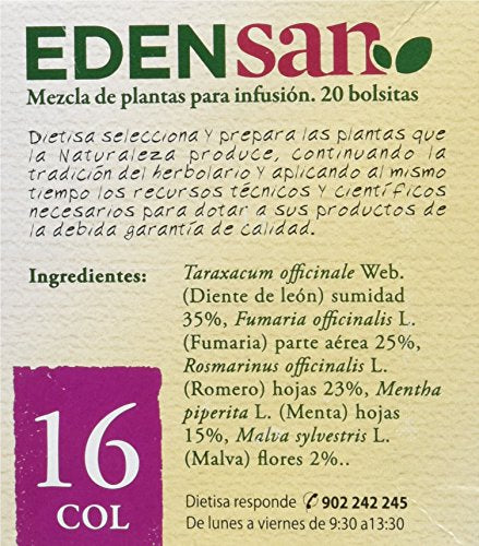 EDENSAN 16 COL 20 Filtros
