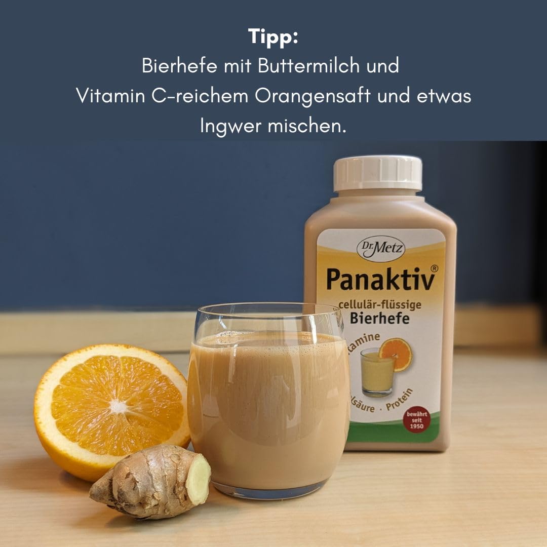 Panaktiv ® - Levadura De Cerveza viva Líquida Celular 500ml