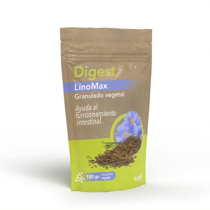 Complemento Alimenticio Digest Linomax - 150 g - Favorece el Tránsito Intestinal - Ayuda a Reducir Molestias Digestivas - Propiedades Depurativas y Antioxidantes - Eladiet