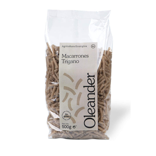 Macarrones de arroz amaranto y quinoa Oleander 500 g