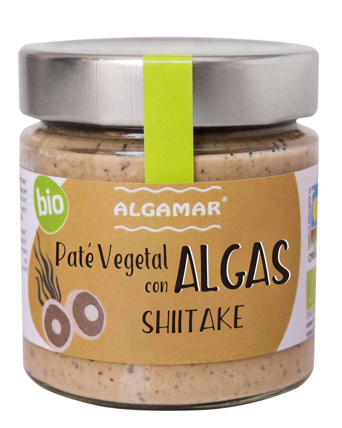 Algamar Pate Vegetal Con Algas Y Shiitake 180G 180G 180 ml