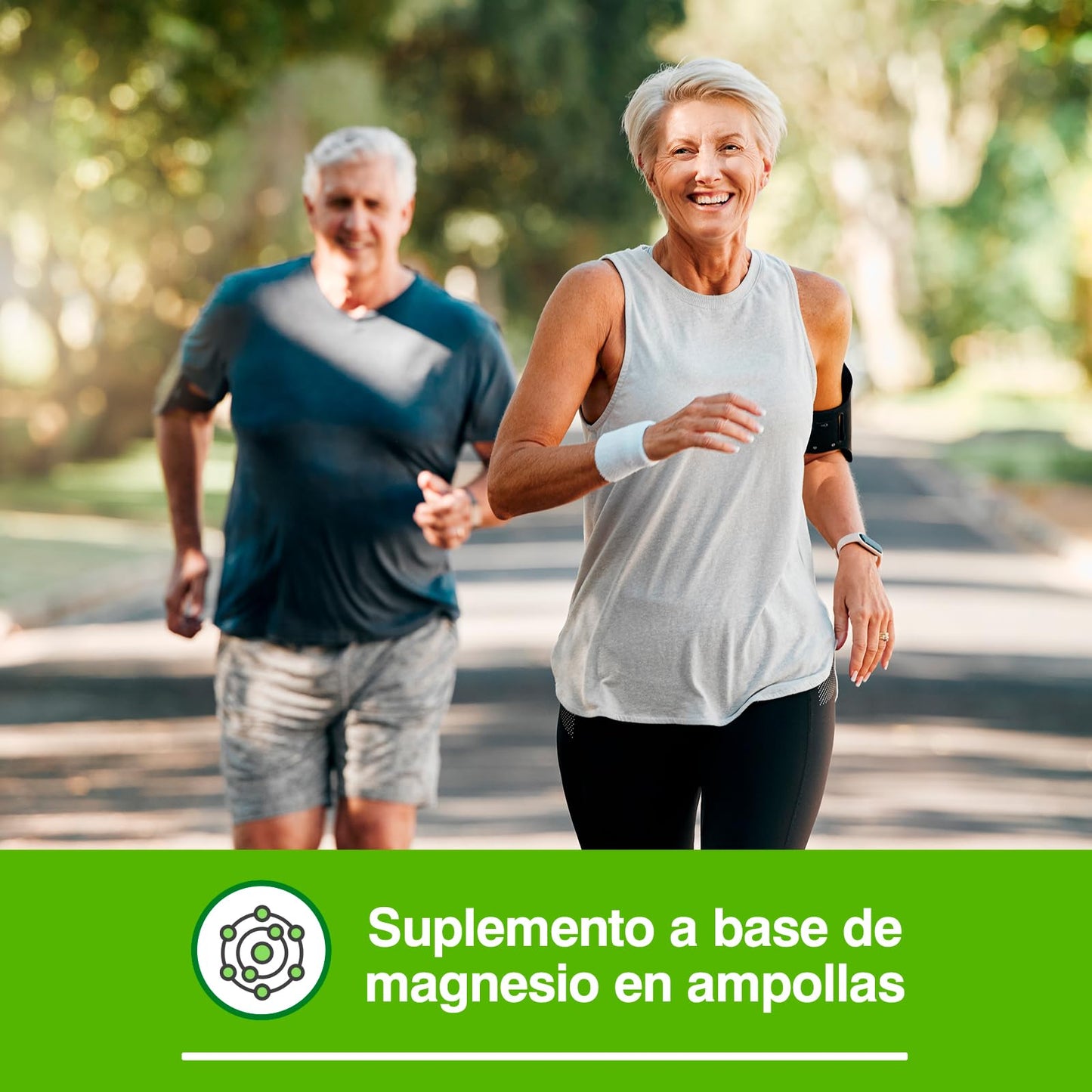 Soria Natural Glucosor Magnesio - Suplemento a Base de Magnesio en Ampollas – Favorece al Sistema Nervioso – Ayuda a la Salud Ósea y Muscular – Salud Cardiovascular -Caja con 28 Ampollas de 2 ml