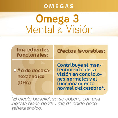 Dielisa Suplemento Omega 3 Mental Y Vision