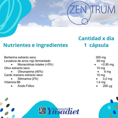 Colesterol Forte - Zentrum - 30 càpsulas