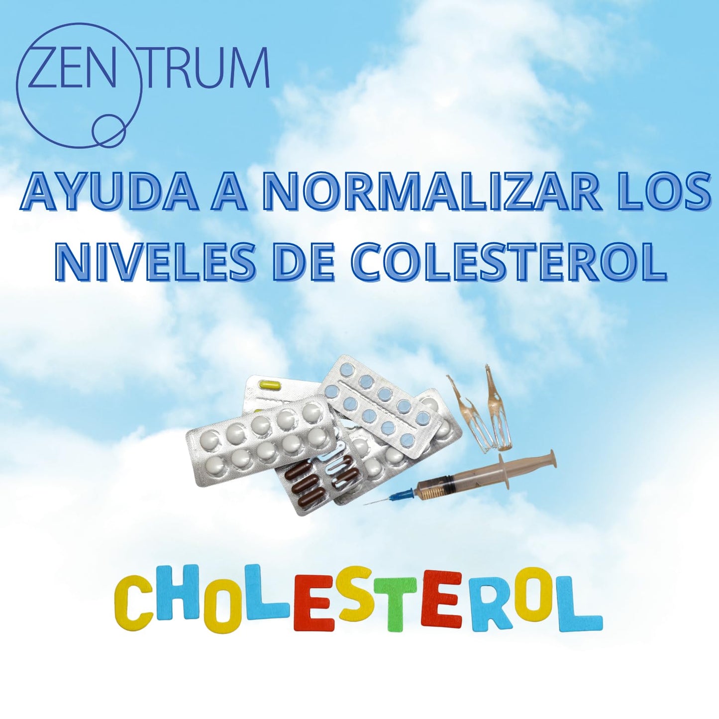 Colesterol Forte - Zentrum - 30 càpsulas