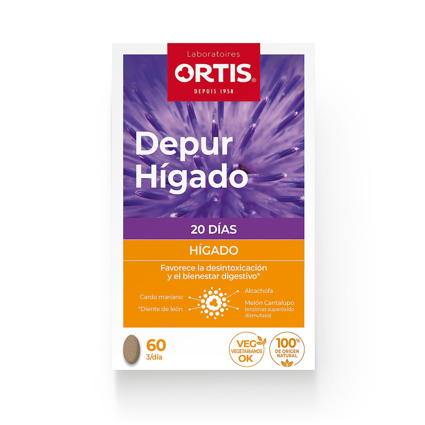 ORTIS - DEPUR HIGADO 60 comprimidos