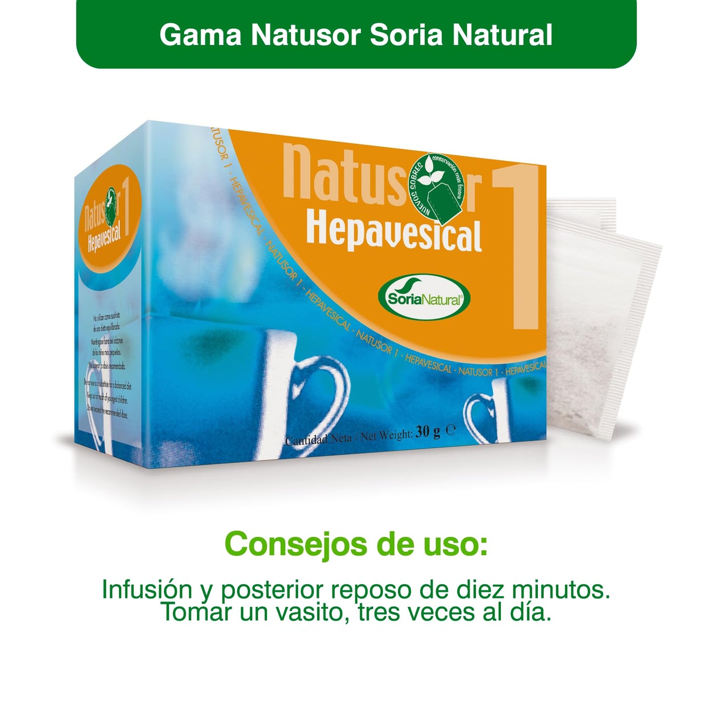 Soria Natural NATUSOR 1 HEPAVESICAL 20 Filter