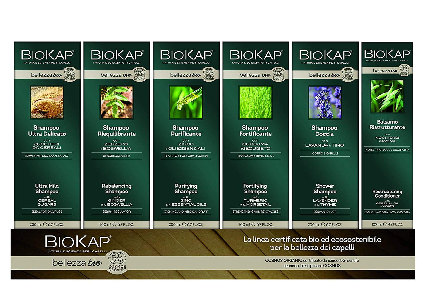 Biokap Bellezza Bio Ultra Mild (Ultra Delicado) Cosmos Ec - 300 g