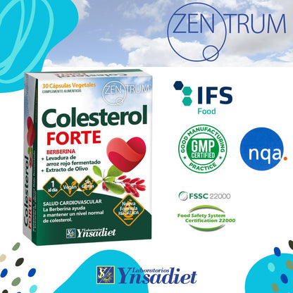 Colesterol Forte - Zentrum - 30 càpsulas