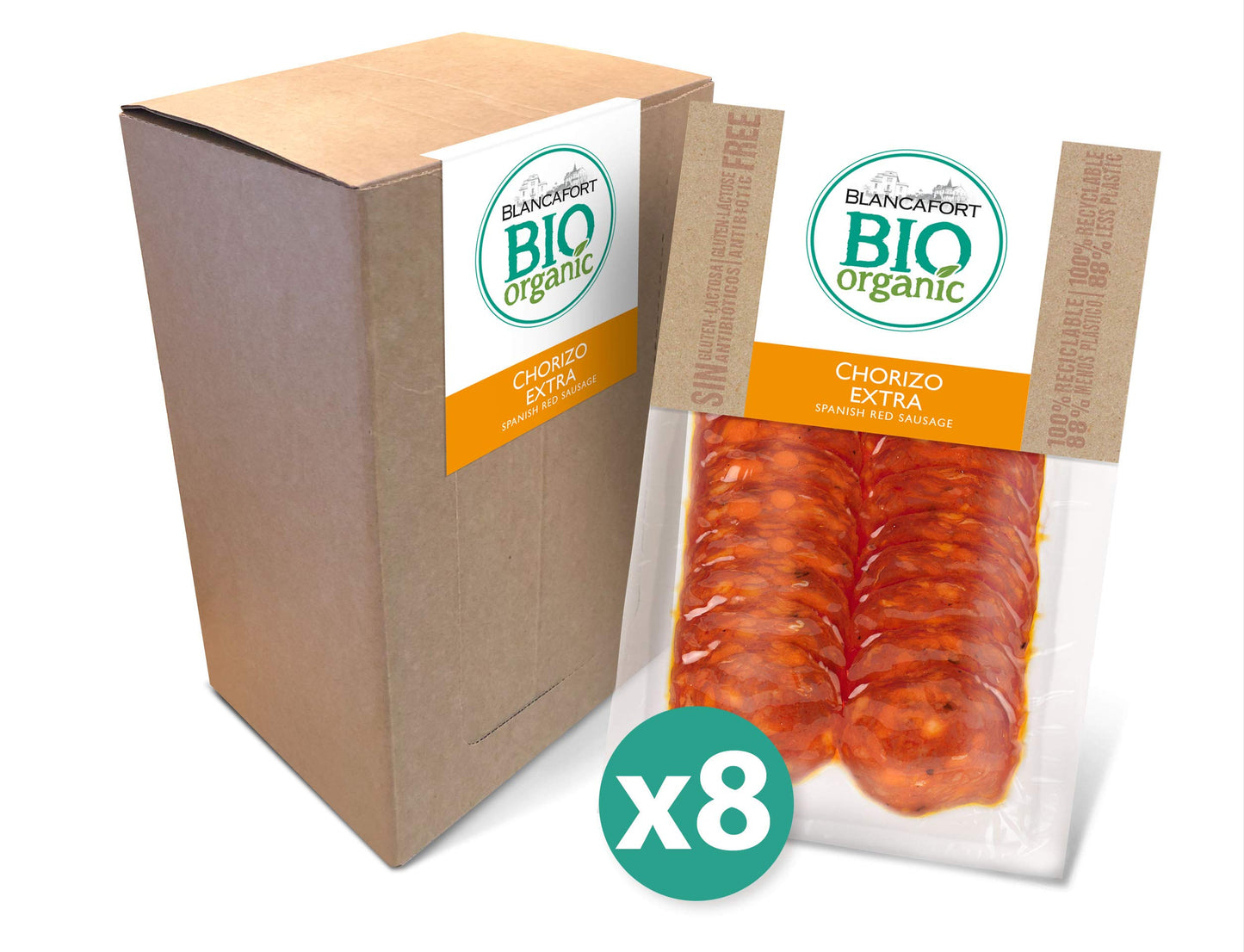Chorizo ECO en Lonchas