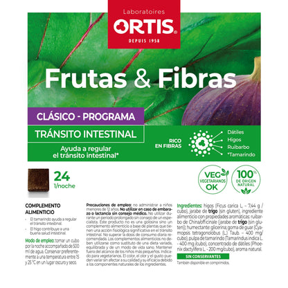 ORTIS - FRUTAS & FIBRAS CLÁSICO 24 cubos