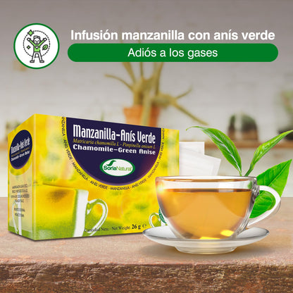 Soria Natural MANZANILLA CON ANIS 20 Filtros