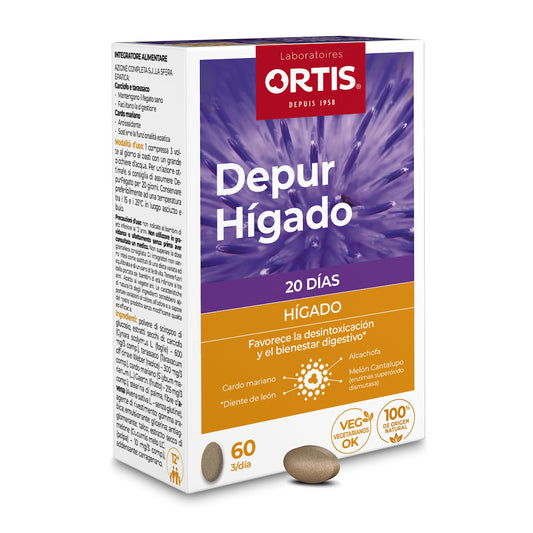 ORTIS - DEPUR HIGADO 60 comprimidos