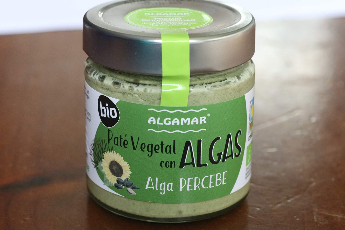 Algamar Pate Vegetal Con Alga Percebe 180G 180G 180 ml