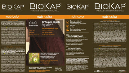 Biokap Tinte Red Ruby Dye 140 Ml. Rojo Rubi 6.66 140 ml