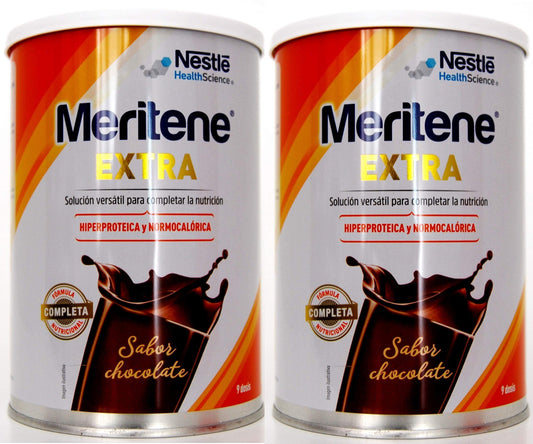 Meritene Extra Sabor Chocolate 450 gr.- PACK 2 UN.