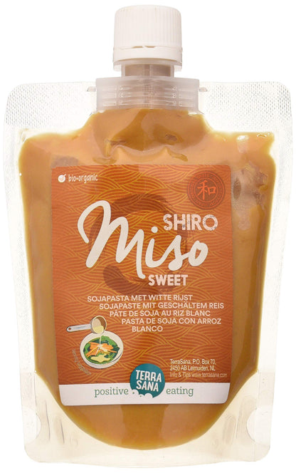 Terrasana Shiro Miso Dulce En Bolsa con Tapón Pasta de Soja 250 G