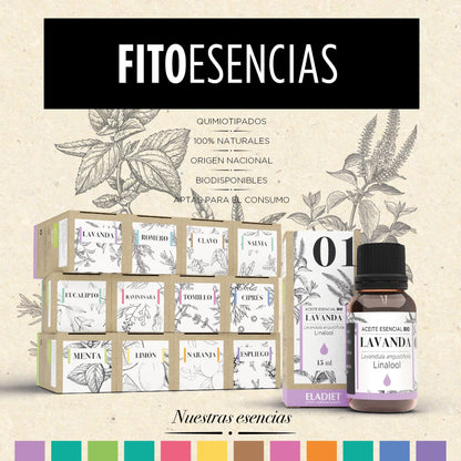 Aceite Esencial de Ravintsara Bio - 15 ml - Ayuda a Mejorar tu Sistema Inmunológico - Otorga Propiedades Antioxidantes y Drenantes - Favorece la Relajación - Eladiet