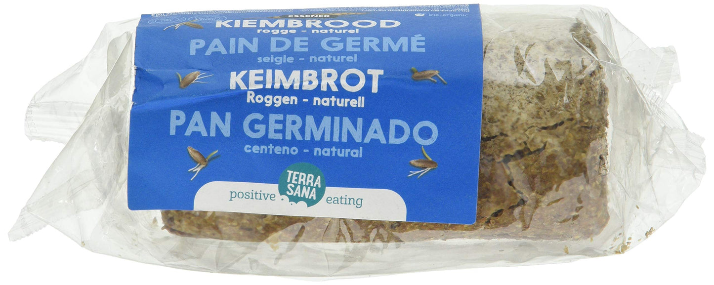 Terrasana Pan Germinado, Centeno Natural 400 G