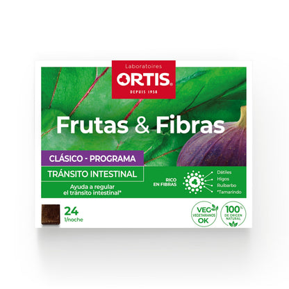 ORTIS - FRUTAS & FIBRAS CLÁSICO 24 cubos