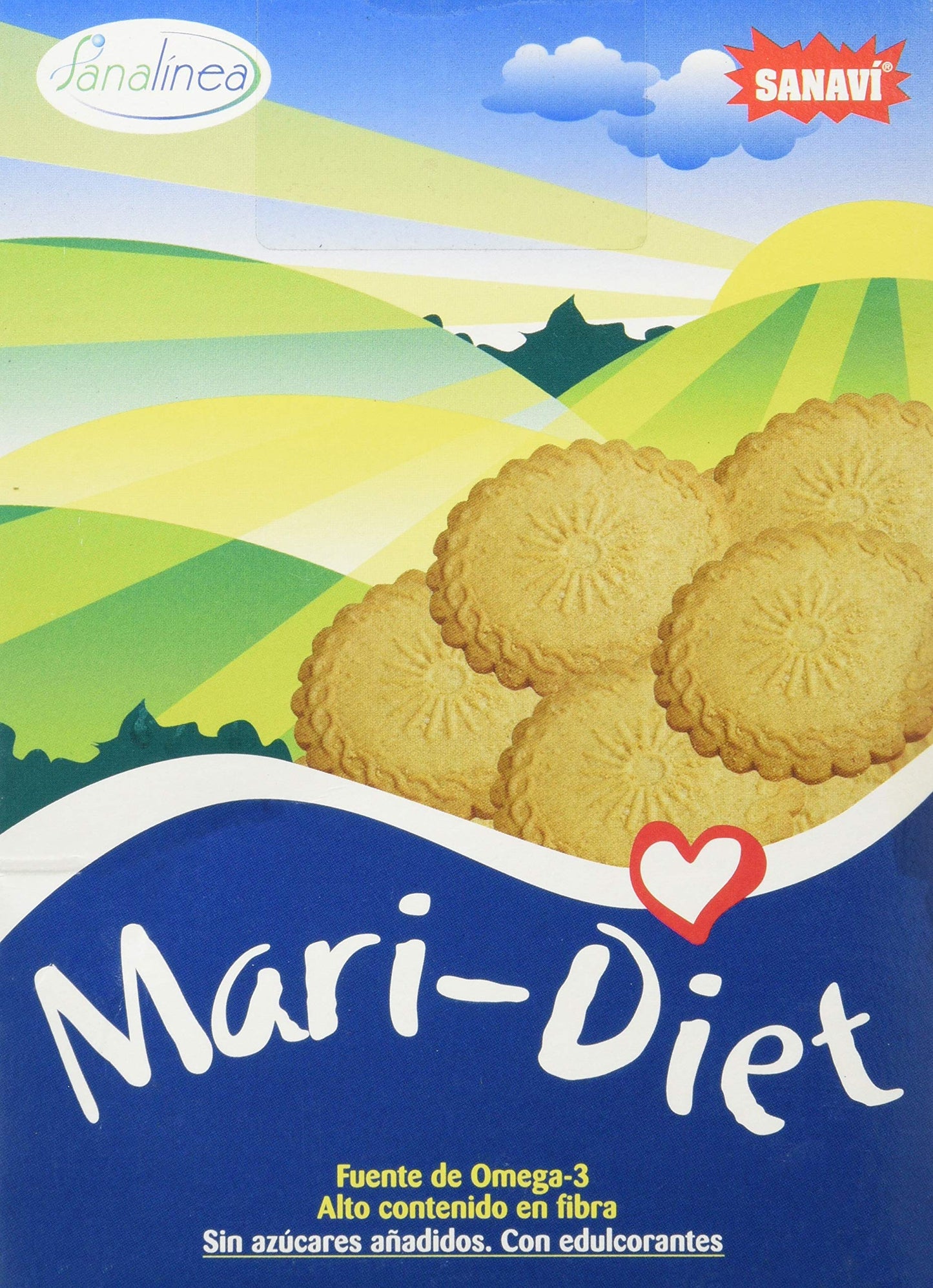 Sanavi - Sanavi Mari-Diet Galletas Sin Azucares - 180g