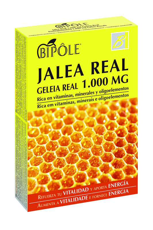 Jalea Real 1000Mg Bipole 20 Ampollas Intersa