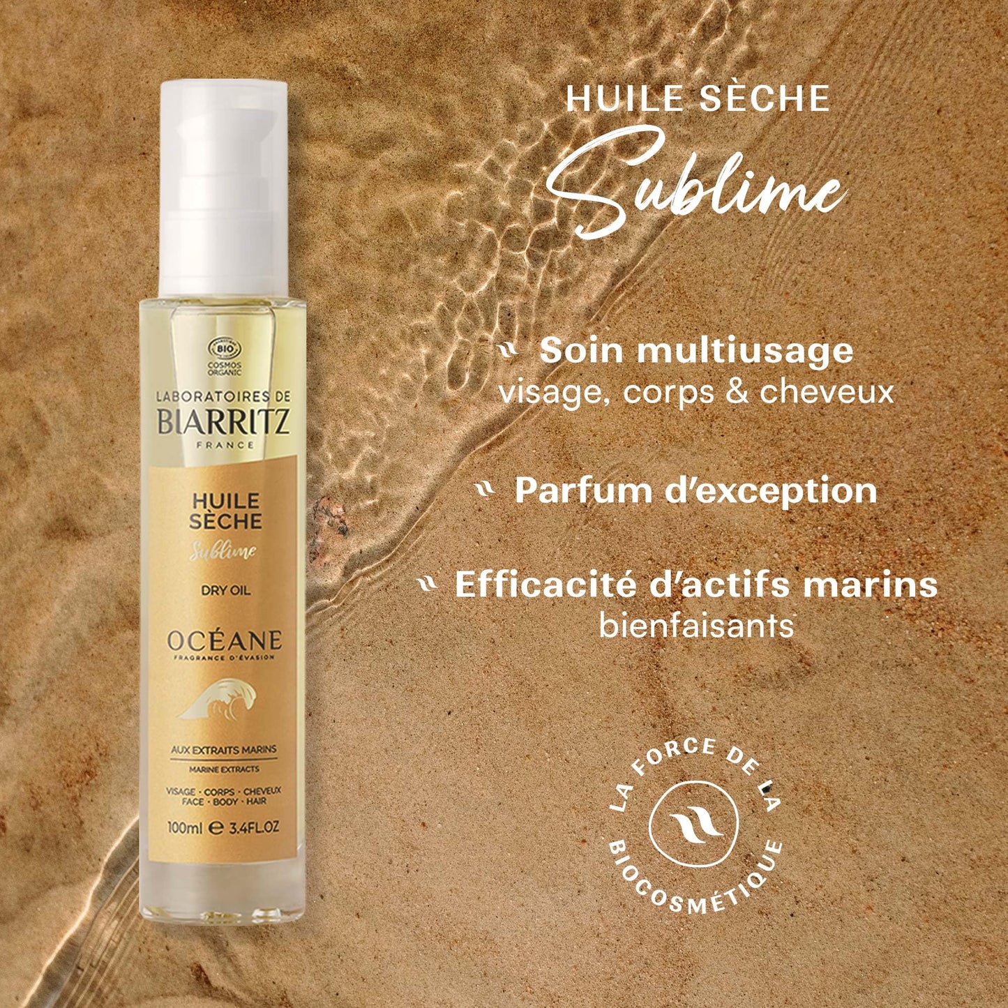 ACEITE SECO OCEANE 100ml LAB. BIARRITZ