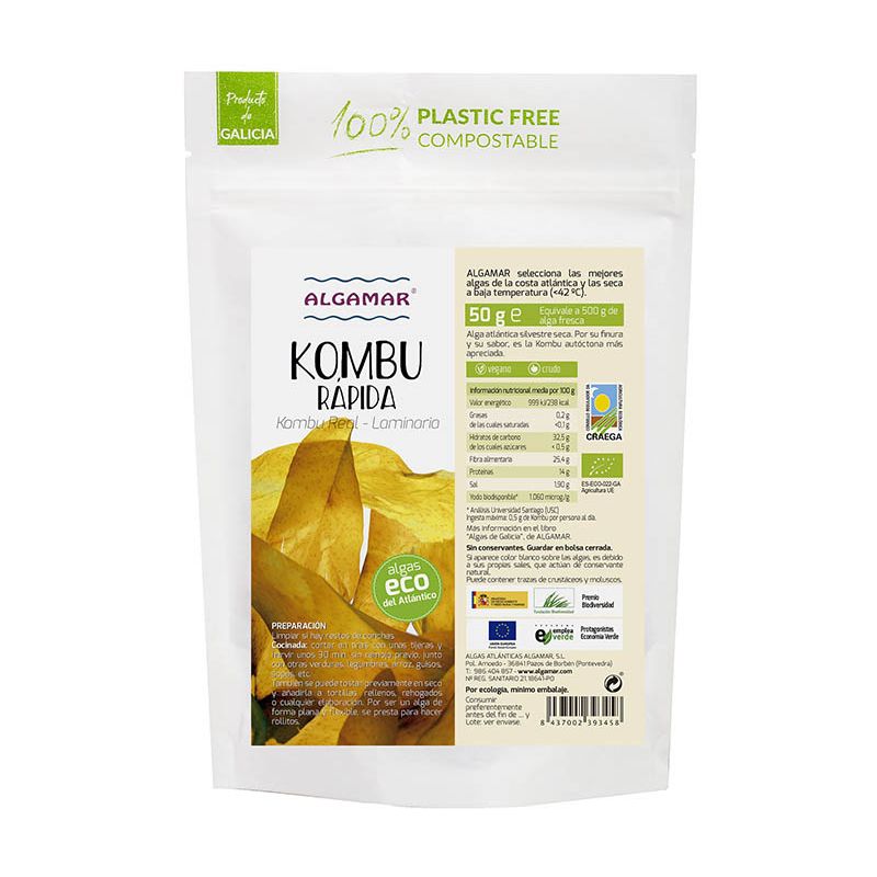 Alga Kombu Rápida (Kombu Real)