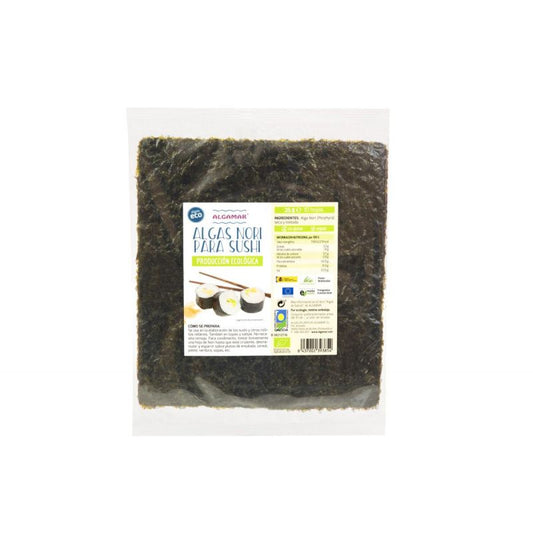 Alga Nori Sushi 10 Hojas 25 g