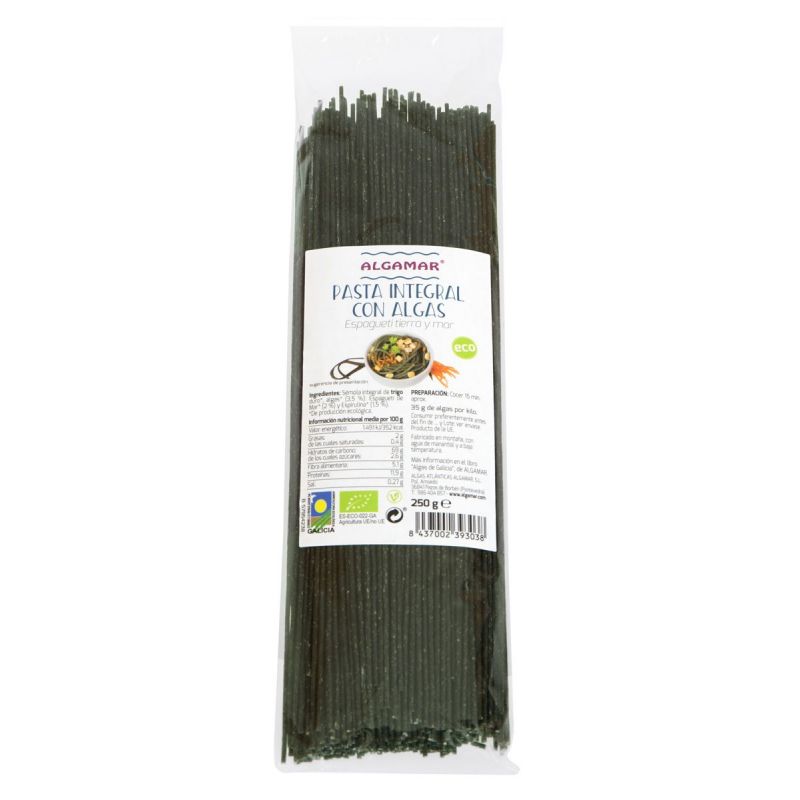 Pasta Integral con Algas  - Espagueti