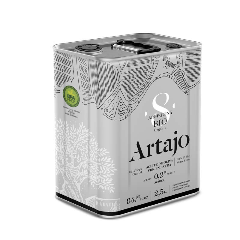 8 Lata Arbequina 2,5l