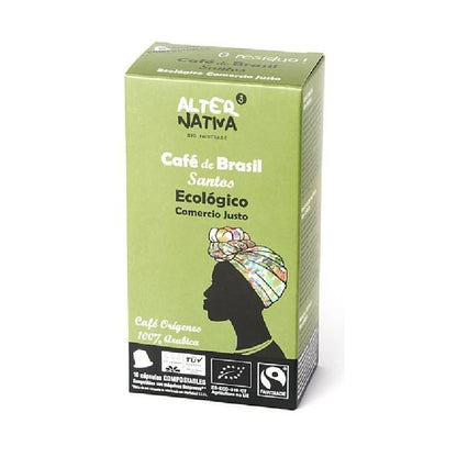 Café Brasil Santos Bio-Ft. 10Uds 5G Cápsulas