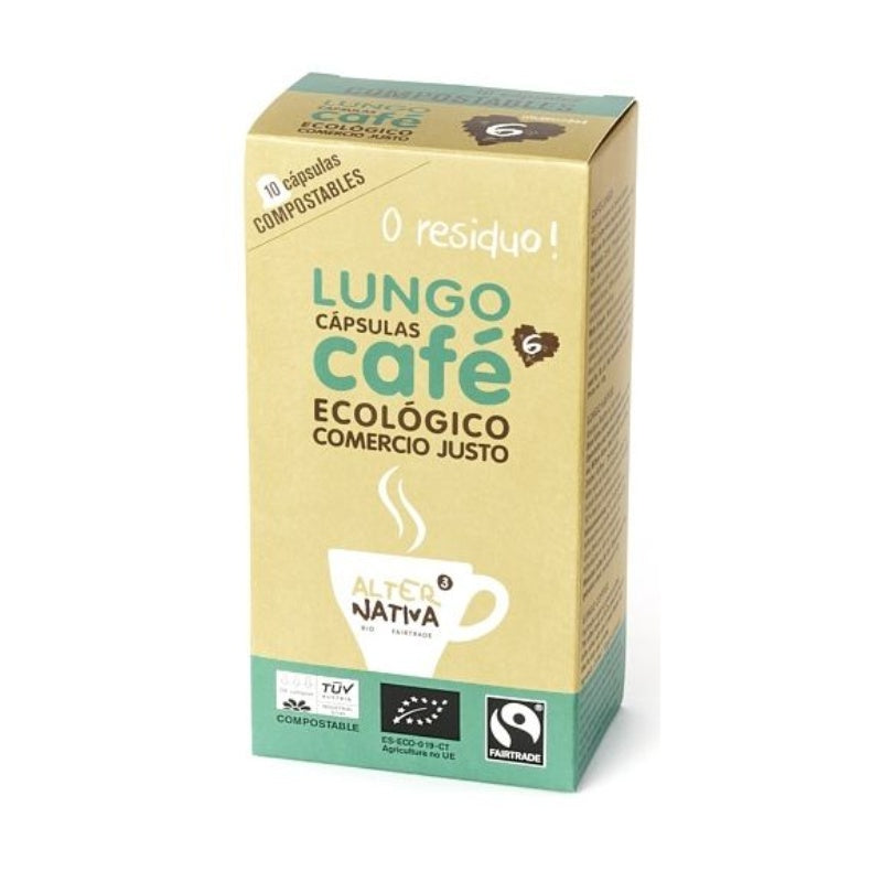 Café Lungo Bio-Ft. 10Uds 5G Cápsulas