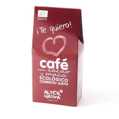 Café con Maca ¡Te Quiero! Molido Bio. 125G