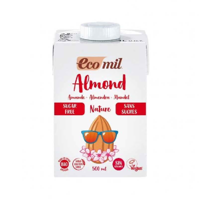 Bebida Almond Nature Bio 500 Ml