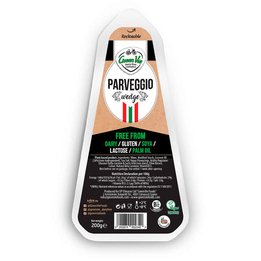 Queso Vegano Parveggio Bloque 300 gramos