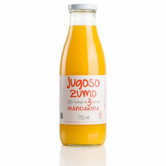 Zumo de Mandarina Bio,100% Exprimido 750 ml