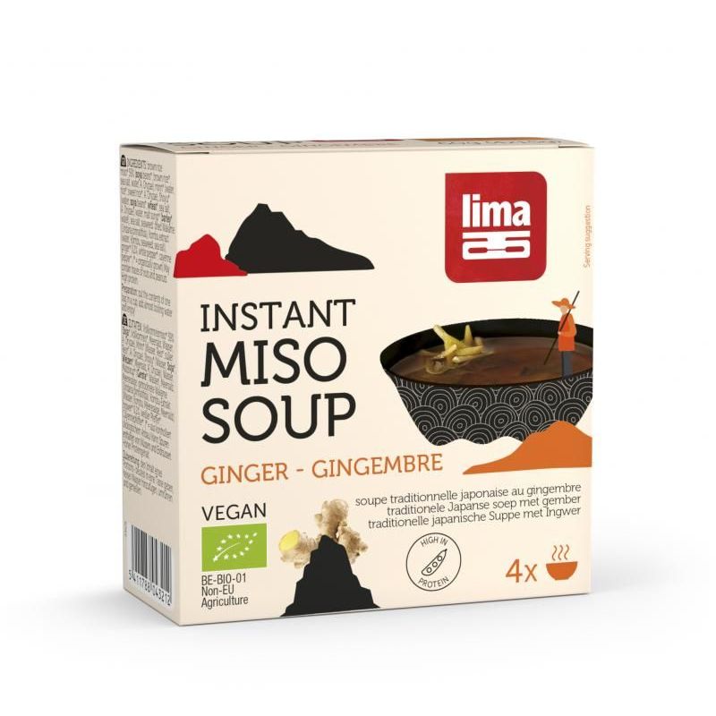 Sopa Miso Instantanea Jengibre