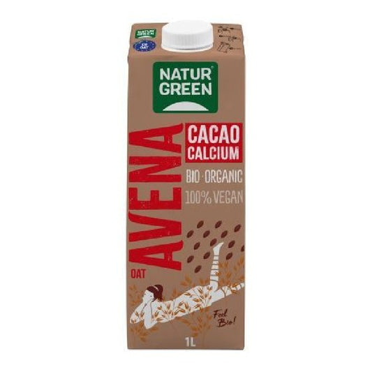 Bebida de Avena con Cacao y Calcio