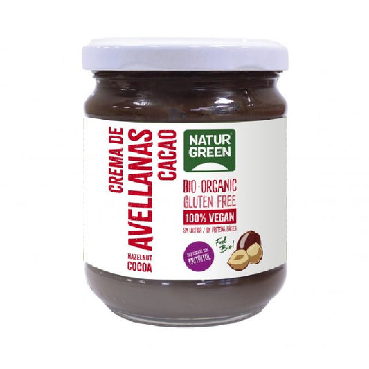 Crema Avellanas Cacao contenido Reducido de Azúcares