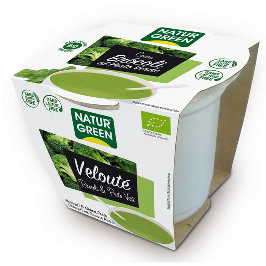 Crema de Brocoli Al Pesto Verde