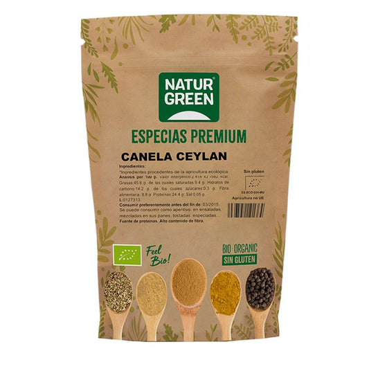 Especia Canela Ceylan Bio 100 G