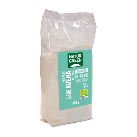 Harina de Avena Integral sin Gluten Bio 500 G