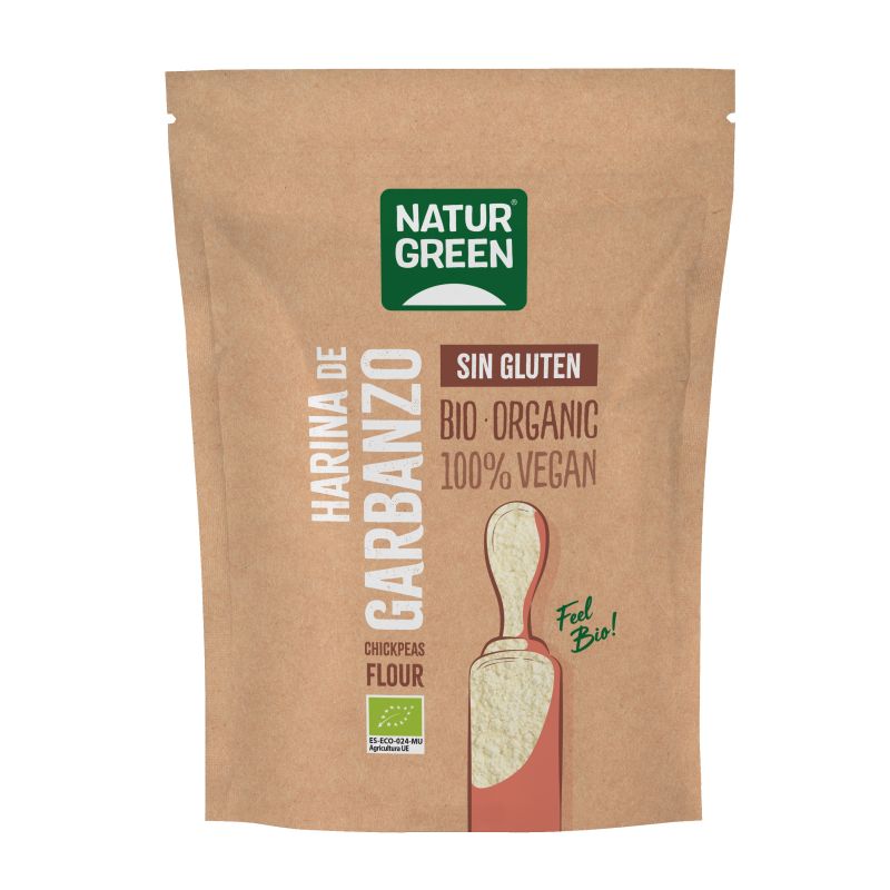 Harina de Garbanzos Bio sin Gluten 500 G