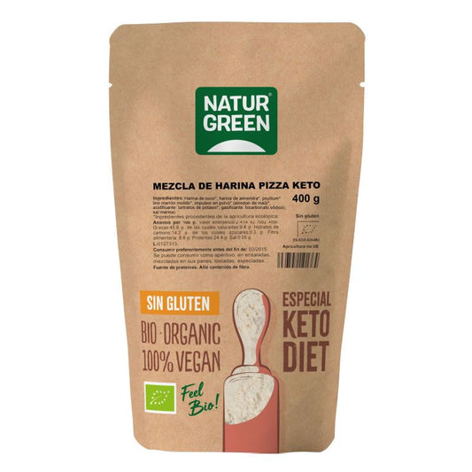 Mezcla Pizza Keto 400 G