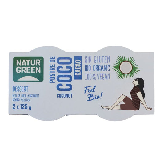 Postre de Coco Cacao