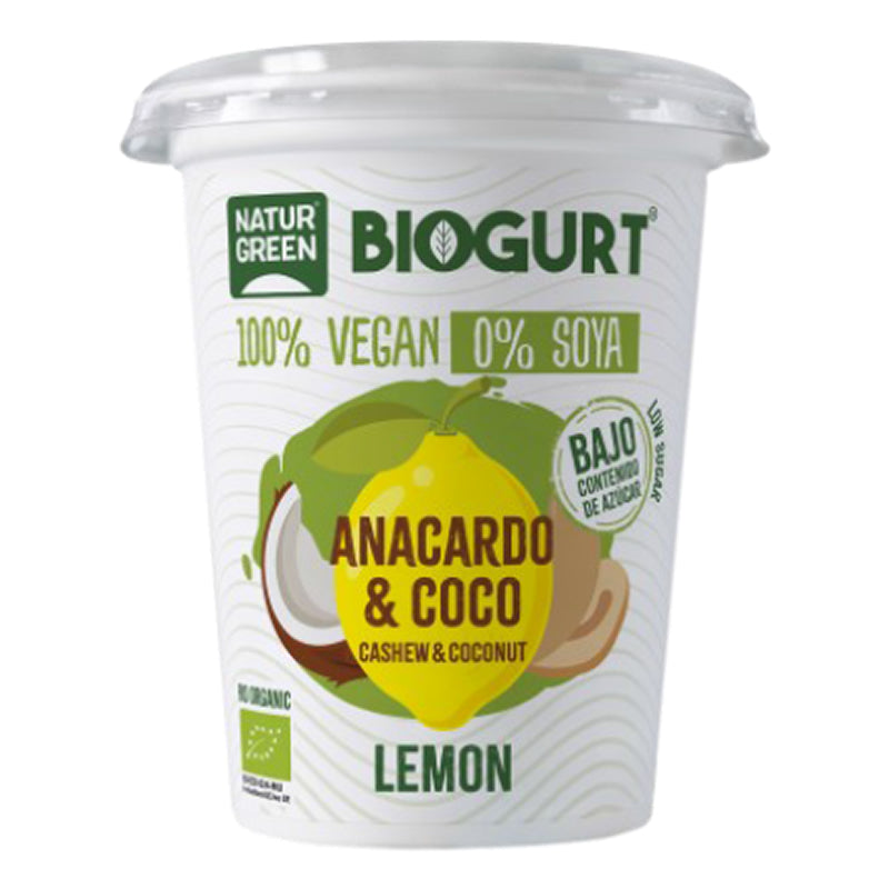 Biogurt Coco, Anacardo y Limón Bio