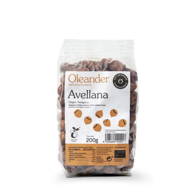 Avellana con Piel 200G