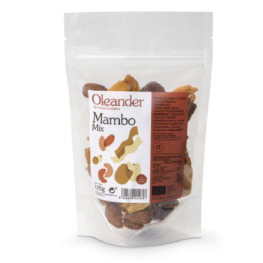 Mambo Mix 125G (Albaricoque,Mango, Almendra,Arándano y Anacardo)